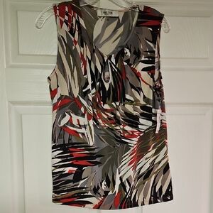Vince Camuto Multicolor Sleeveless Top